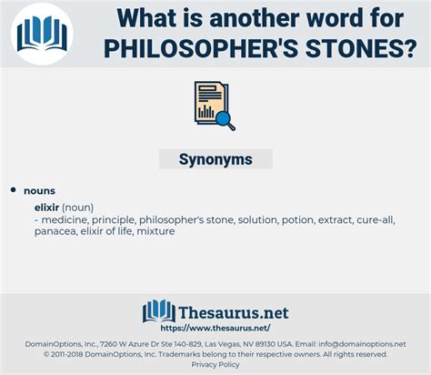 stone synonym|philosopher's stone synonyms.